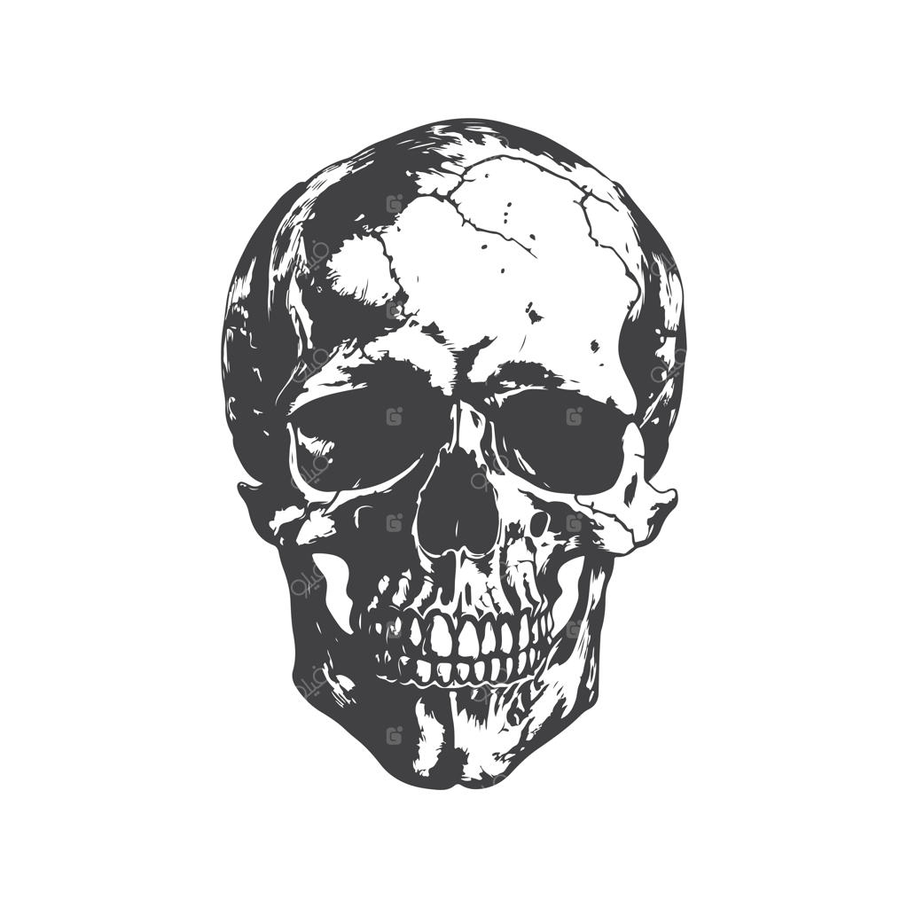 طرح دستی تک‌خطی وینتیج مناسب برای لوگو، پوستر و پس‌زمینه