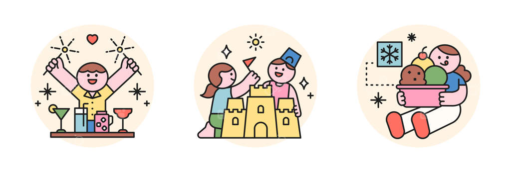 لذت مردم از تابستان