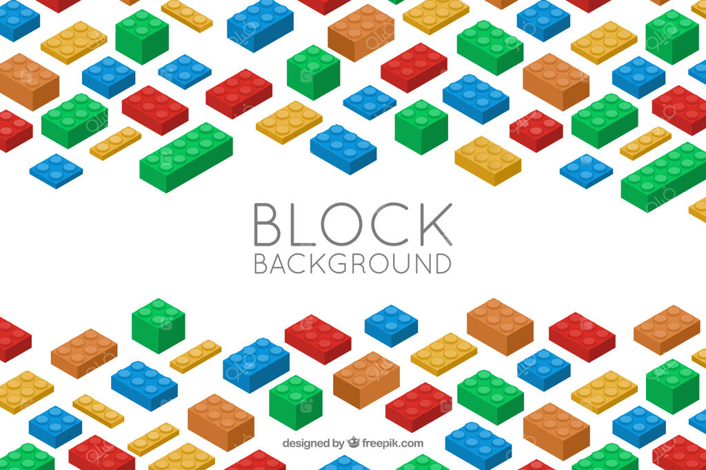 پس‌زمینه انتزاعی با تکه‌های پلاستیکی