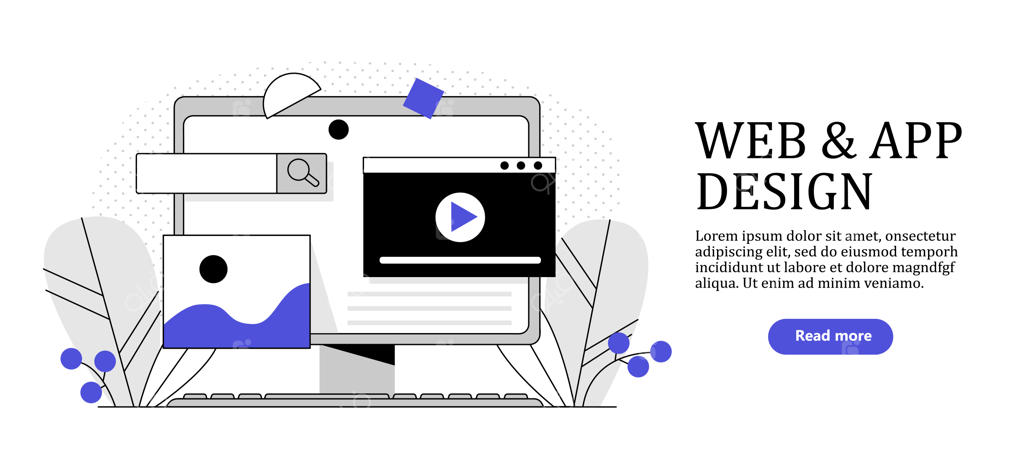 مردی در حال کار روی پروژه تصویرسازی کاراکتر برای اپلیکیشن طراحی بنرهای تبلیغاتی