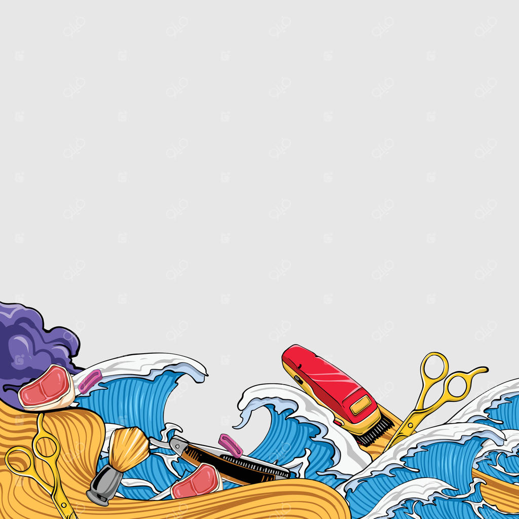 قالب آرایشگاه