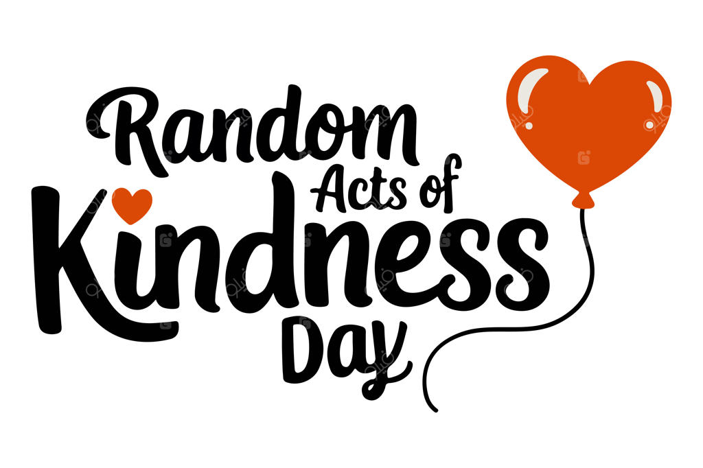 جشن روز مهربانی‌های تصادفی با بادکنک قلبی