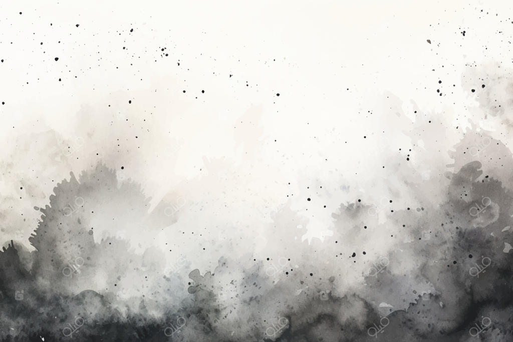 پاشیدن آب‌رنگ انتزاعی، اسپری. بافت نقاشی رنگی وکتور. پس‌زمینه سیاه.