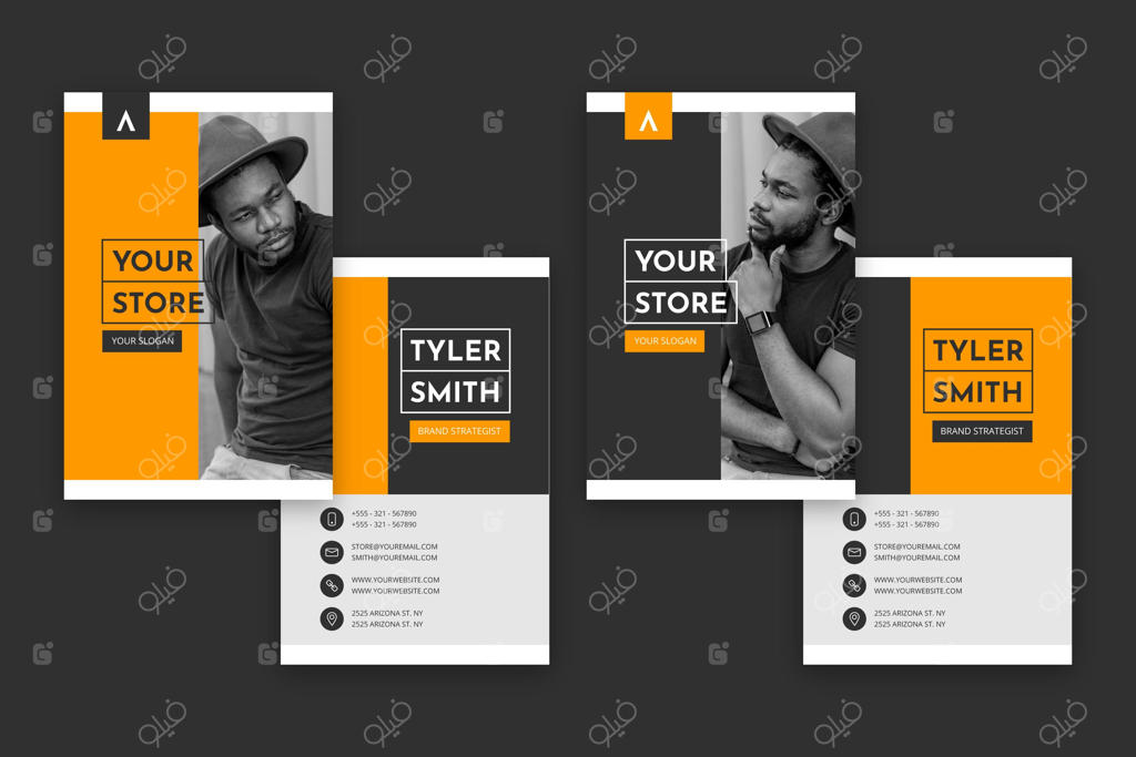 کارت ویزیت فروش ویژه مد و لباس