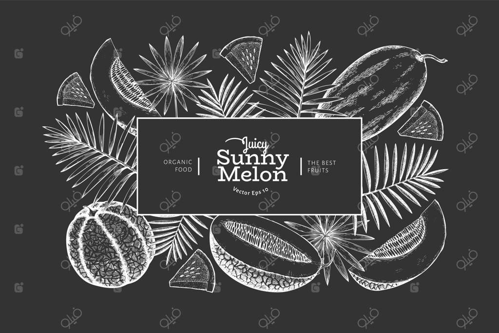 بنر میوه با طراحی برجسته