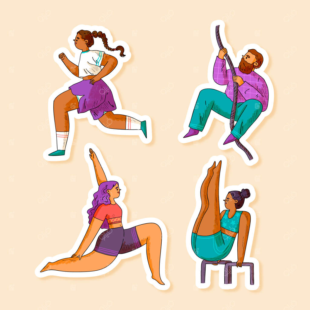 تصویرسازی تمرینات ورزشی