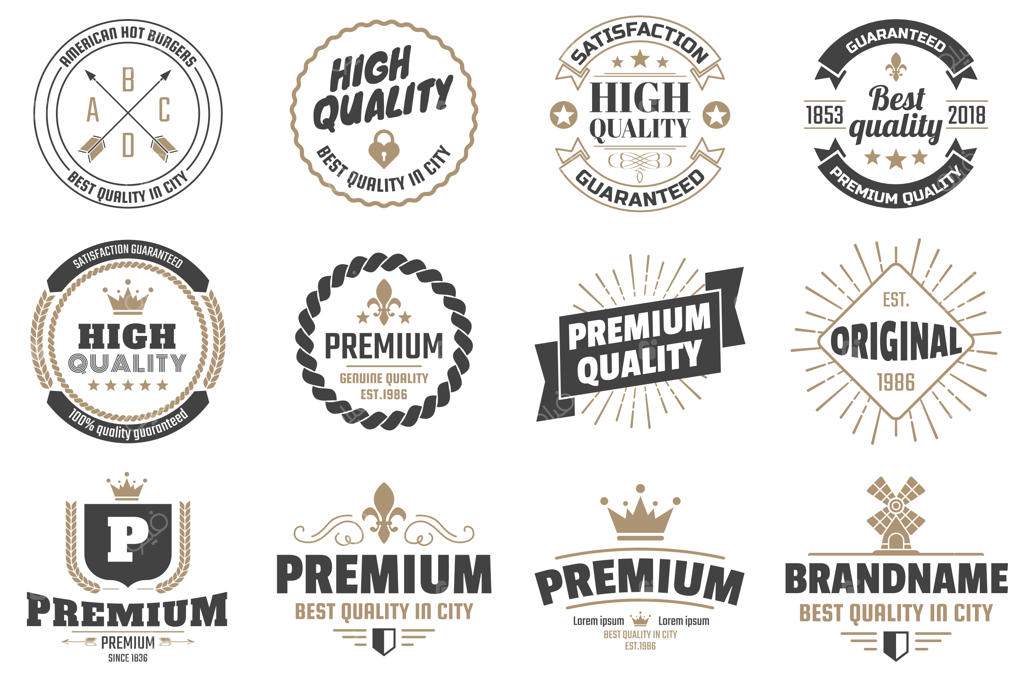 طراحی لوگوی وینتیج و رترو برای بنر