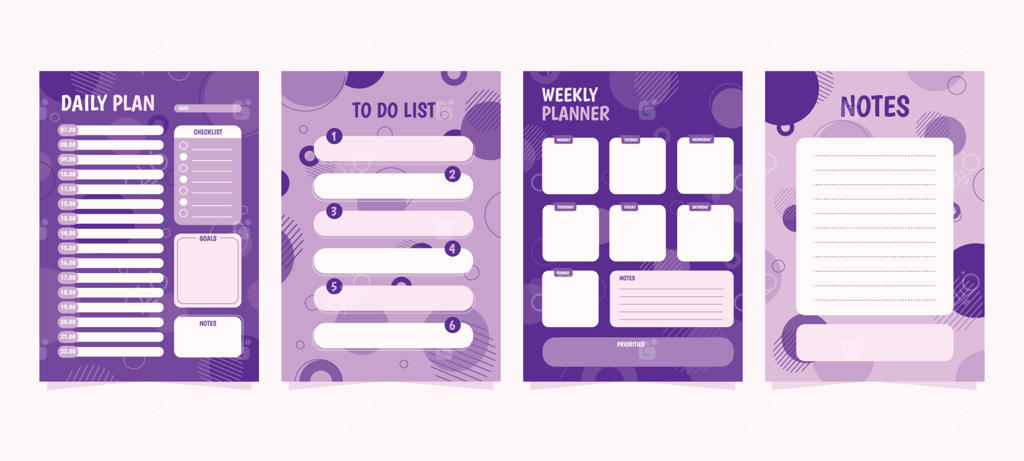 قالب ژورنال انتزاعی و تک‌رنگ