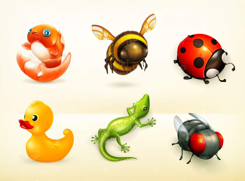 مجموعه شخصیت‌های کارتونی