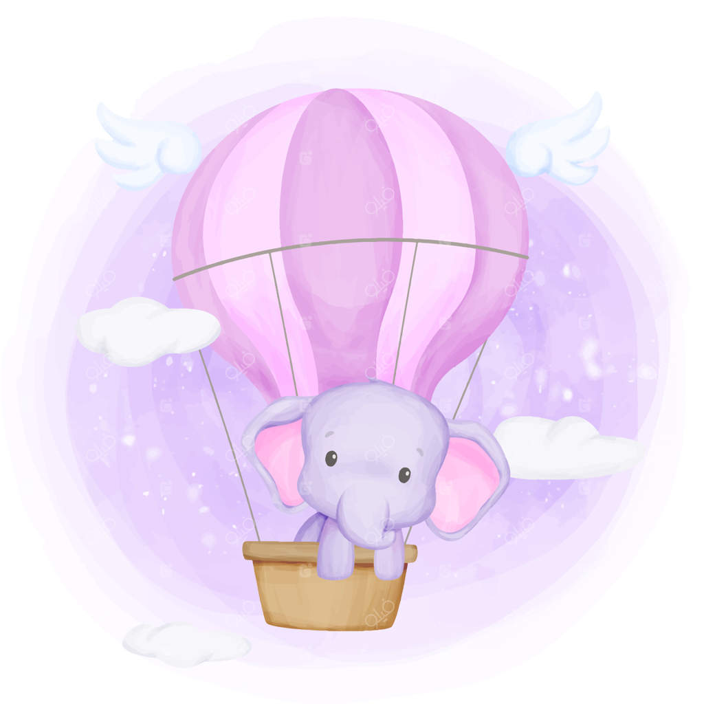 فیل کوچولو پرواز می‌کند به سوی آسمان