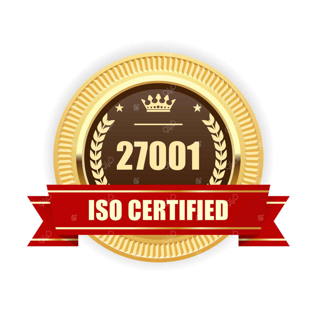 مدال استاندارد ISO 27001 - مدیریت امنیت اطلاعات