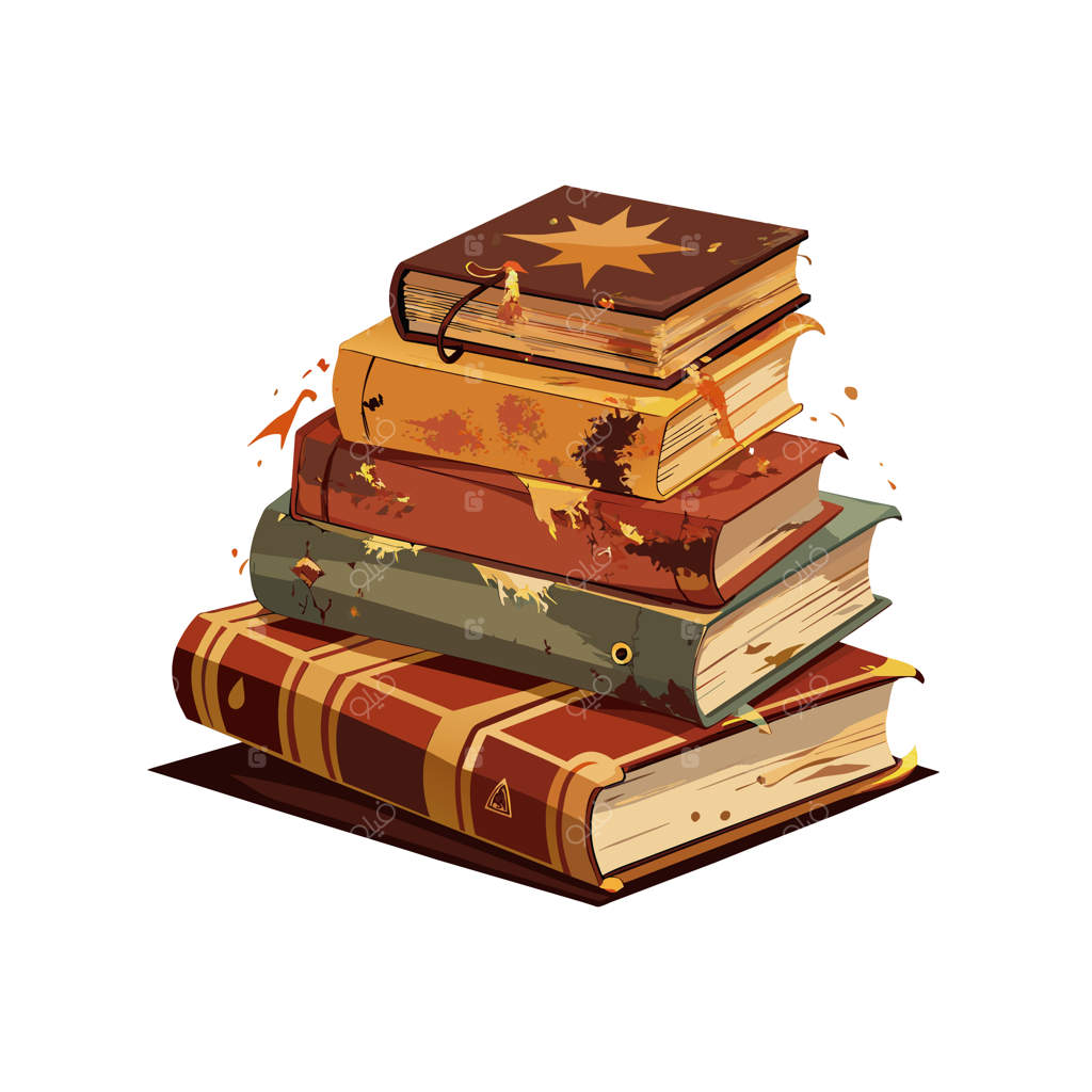 مفهوم تصویرسازی وکتور دسته کتاب