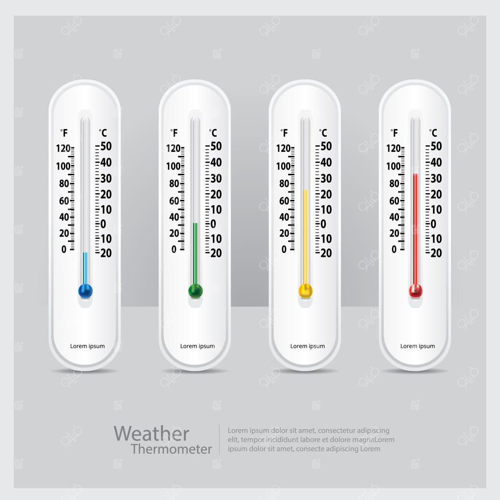 دماسنج هوا به صورت مجزا