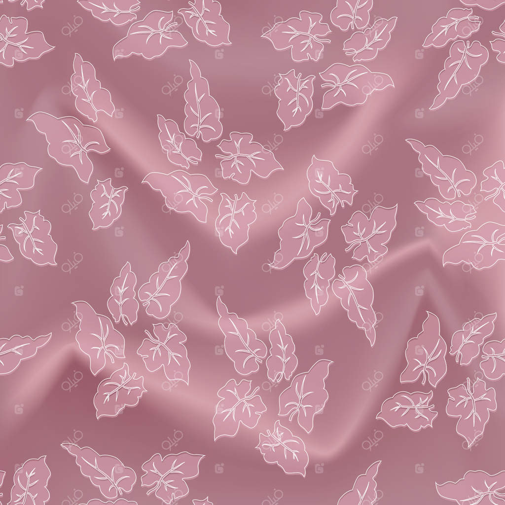 تزئین شکوفه‌دار بر روی پس‌زمینه‌ای از چین نرم. پترن طبیعت بی‌وقفه. بافت پارچه‌ای با طرح‌های گل باغ.