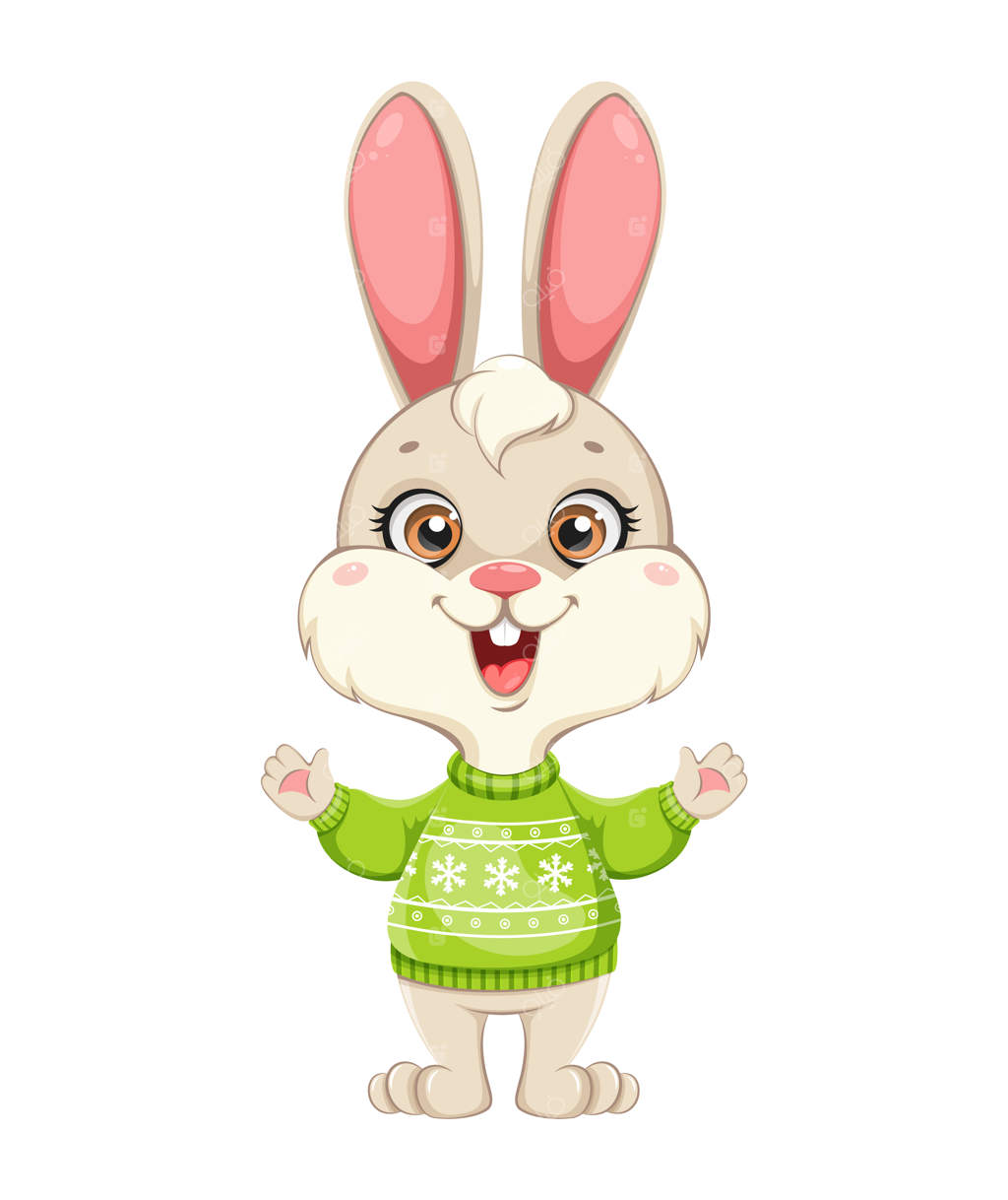 شخصیت کارتونی خرگوش بامزه - خرگوش بانمک