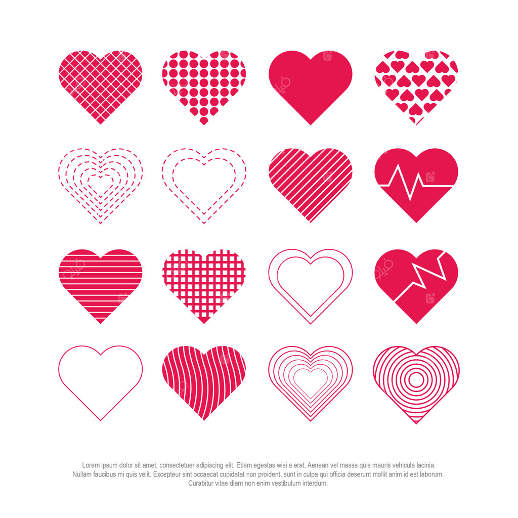مجموعه وکتور قلب