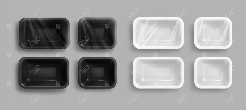 چیدمان واقعی بسته‌بندی مواد غذایی