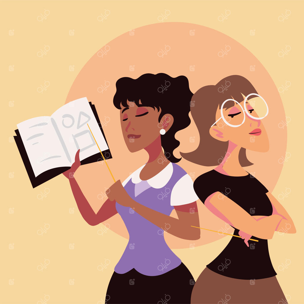 کاراکتر معلم زن