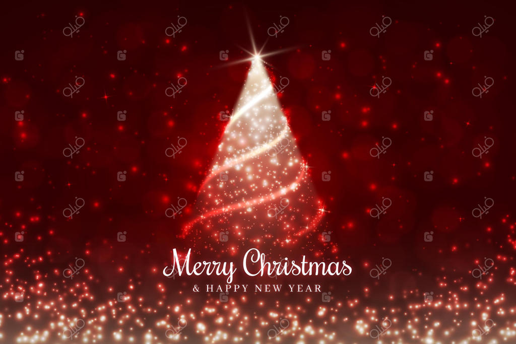 درخت کریسمس انتزاعی