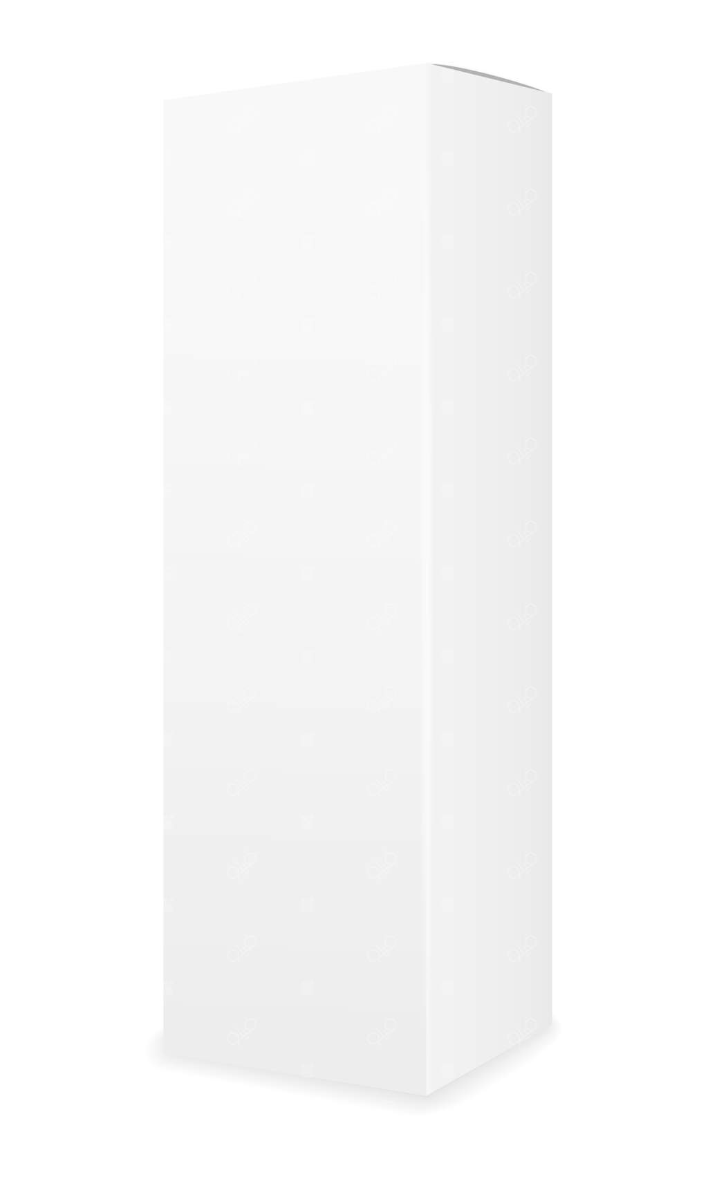 پترن خالی بسته‌بندی خمیر دندان