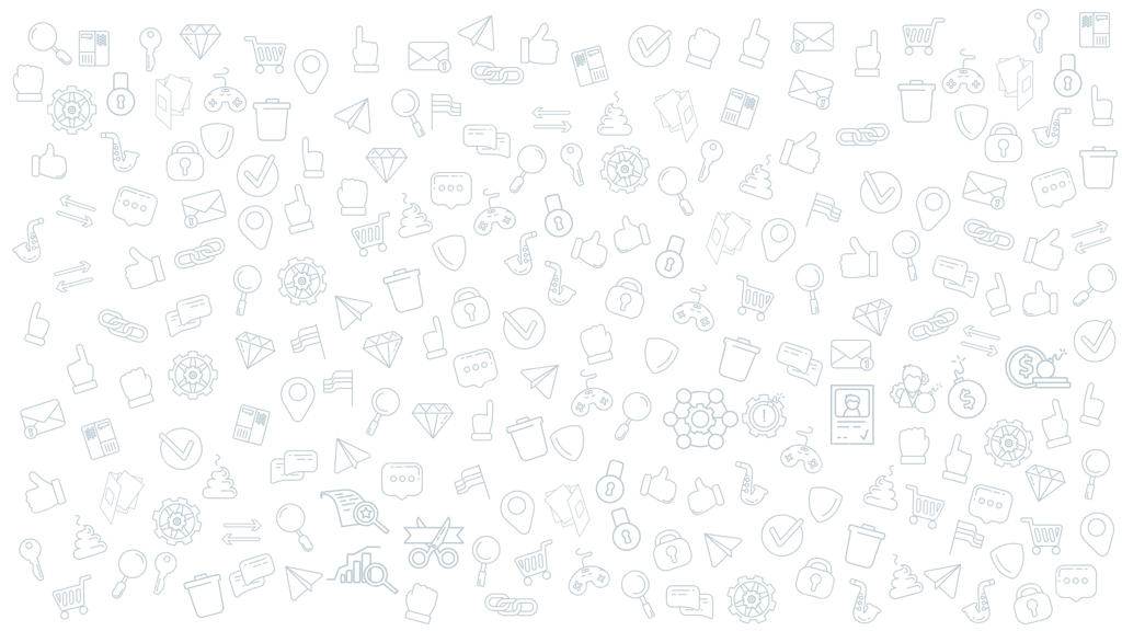 پس‌زمینه وکتور آیکون‌های وب و کامپیوتر