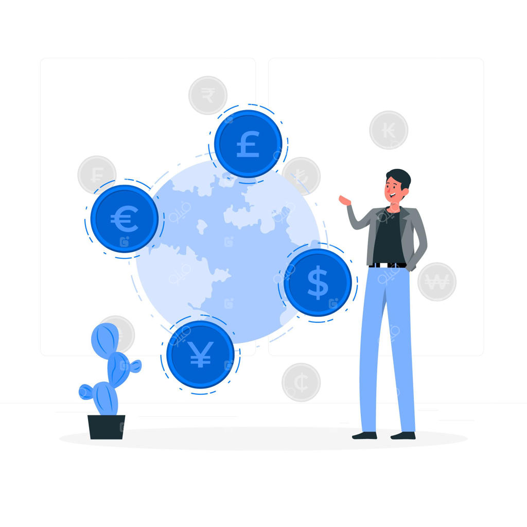 تصویرسازی مفهوم ارز