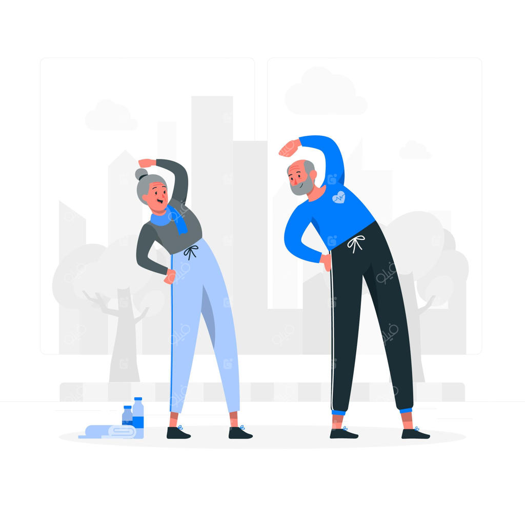 تصویر مفهومی از سالمندان فعال