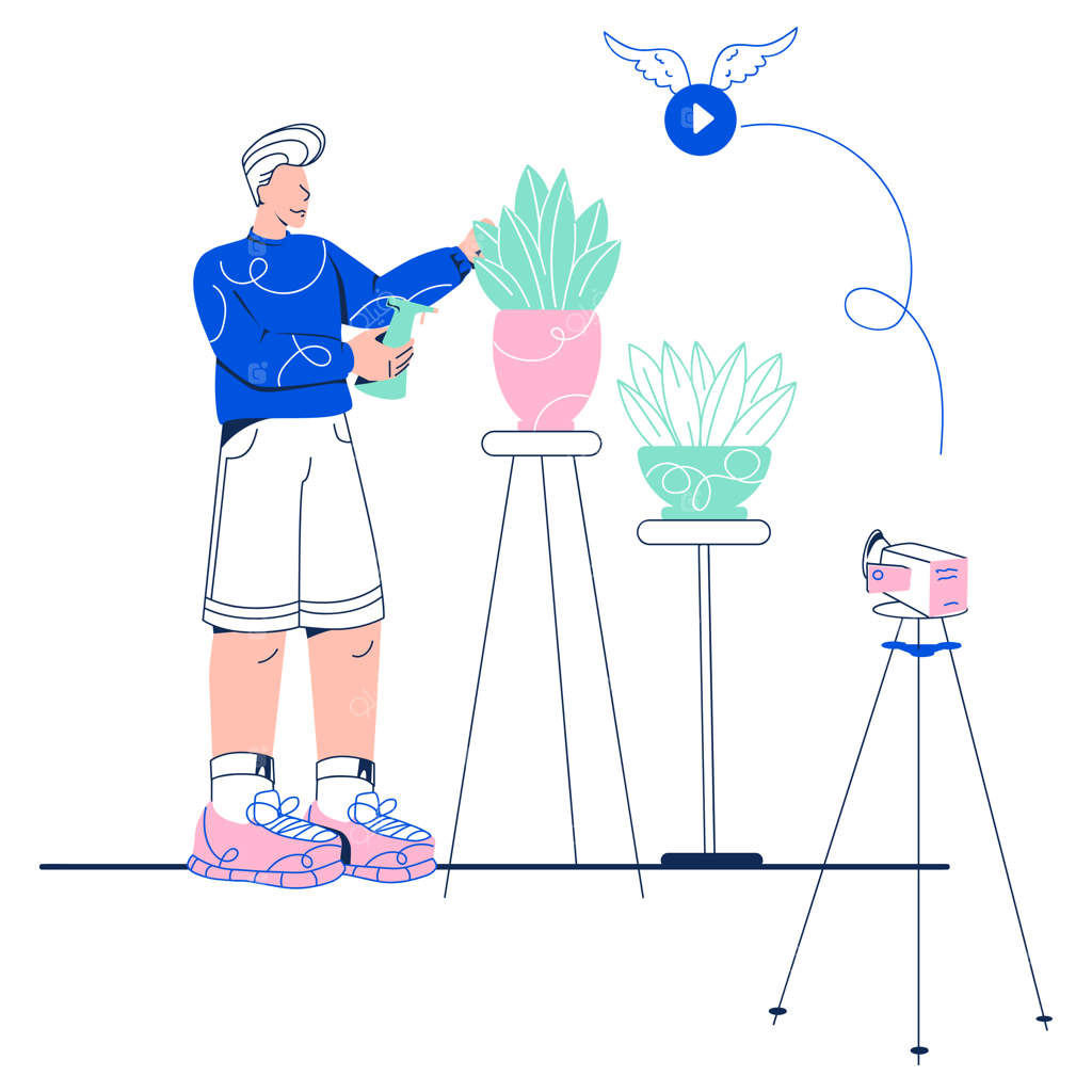 آموزش تصویری گل‌آرایی توسط گل‌فروش