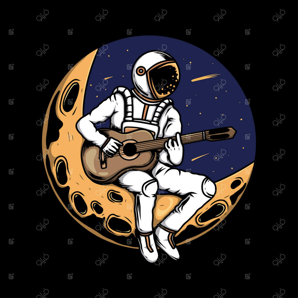 نوازندگی فضانورد با گیتار در فضا