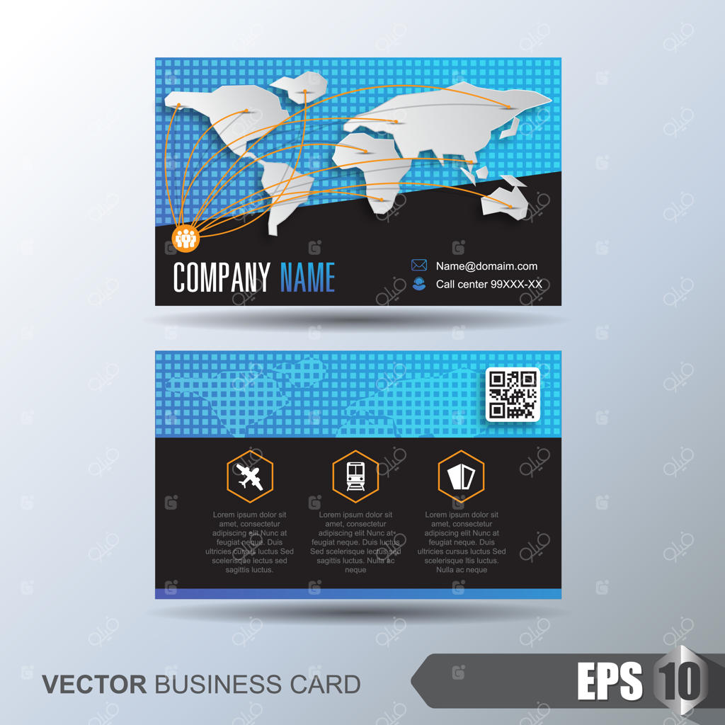 قالب کارت ویزیت