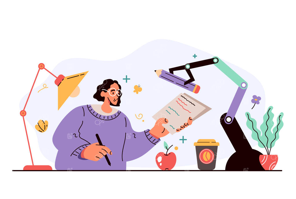 شخصیت کارگری در حال کار کردن