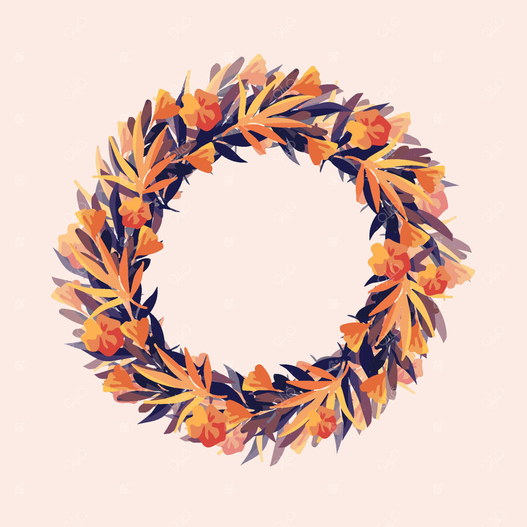 تاج گل مجلل به سبک آبرنگی