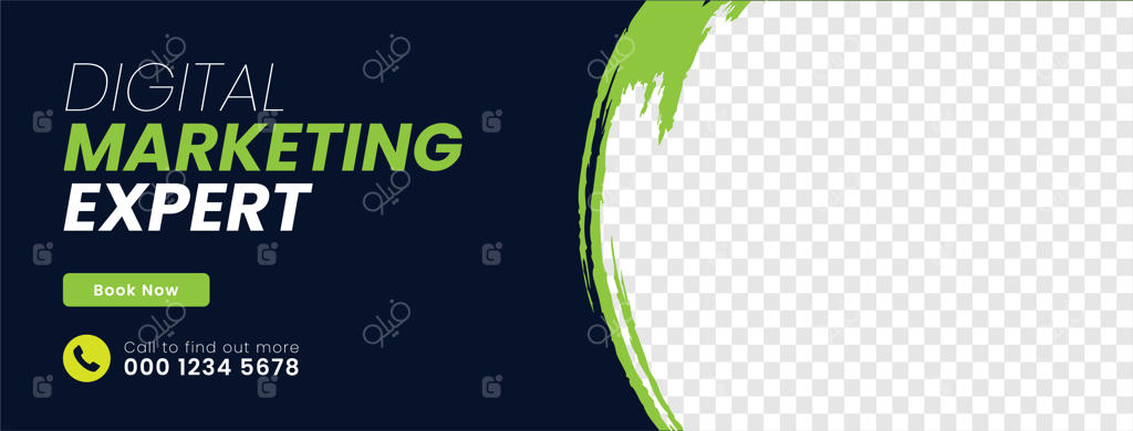 طراحی وکتور بنر شبکه‌های اجتماعی و کاور فیسبوک، قابل ویرایش برای تبلیغات دیجیتال مارکتینگ