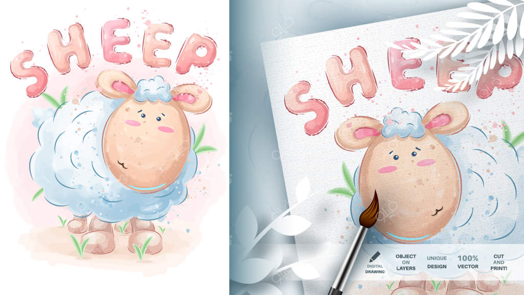 شخصیت کارتونی: تدی گوسفند