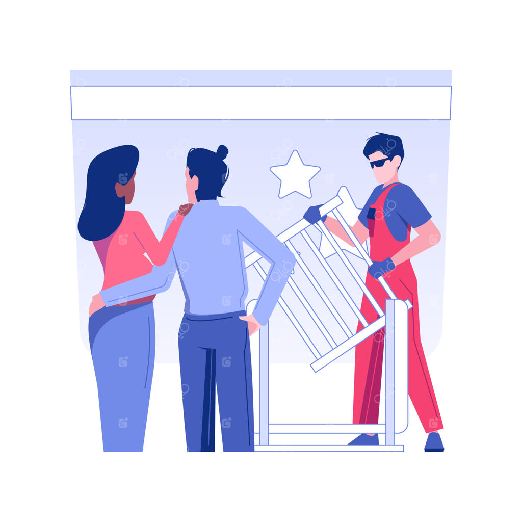 تصویر مفهومی مبلمان سفارشی برای نوزادان