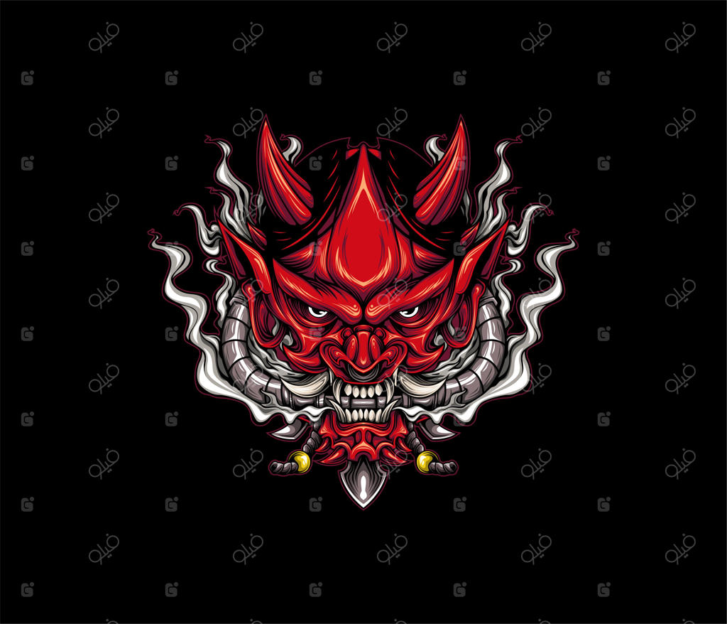 ماسک اونی ژاپنی