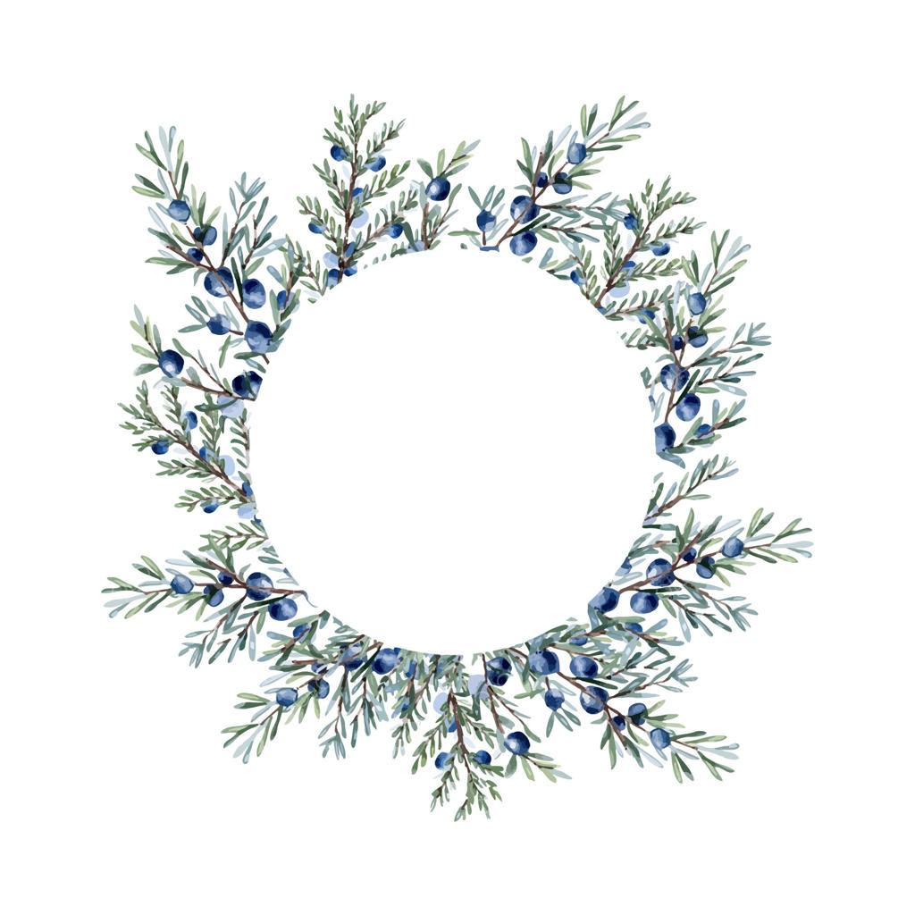 طراحی ظریف تاج زیتون برای دعوت‌نامه و دکوراسیون - وکتور حرفه‌ای