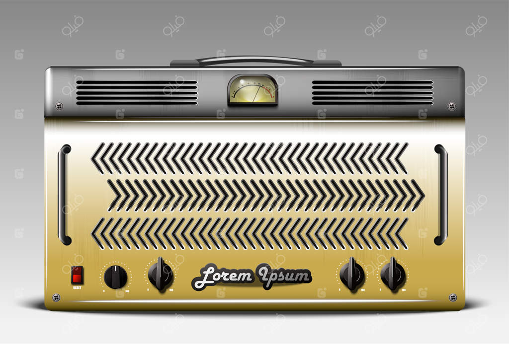 آمپلی‌فایر ترکیبی گیتار واقعی