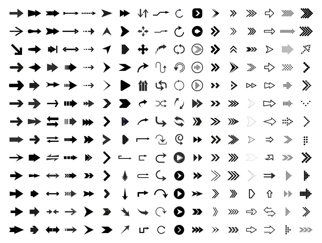 مجموعه فلش‌های طراحی تخت