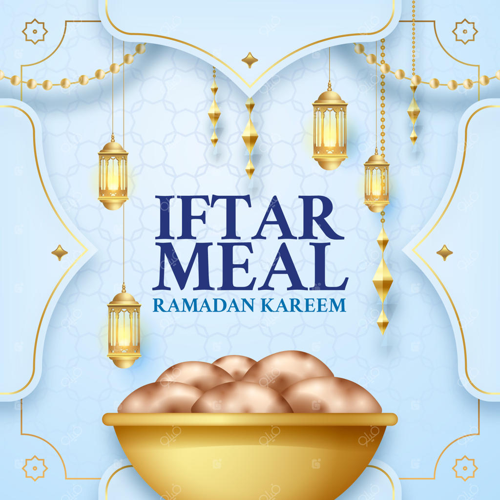 تصویر واقع‌گرایانه از وعده افطار برای جشن رمضان