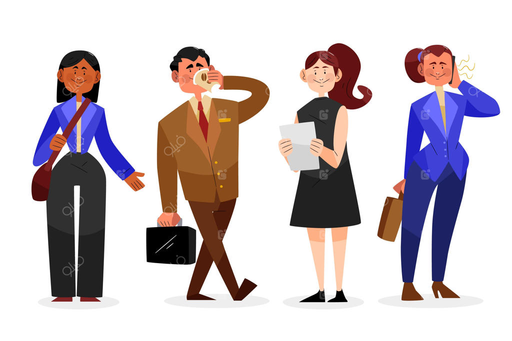 صحنه‌های طبیعی یک روز کاری