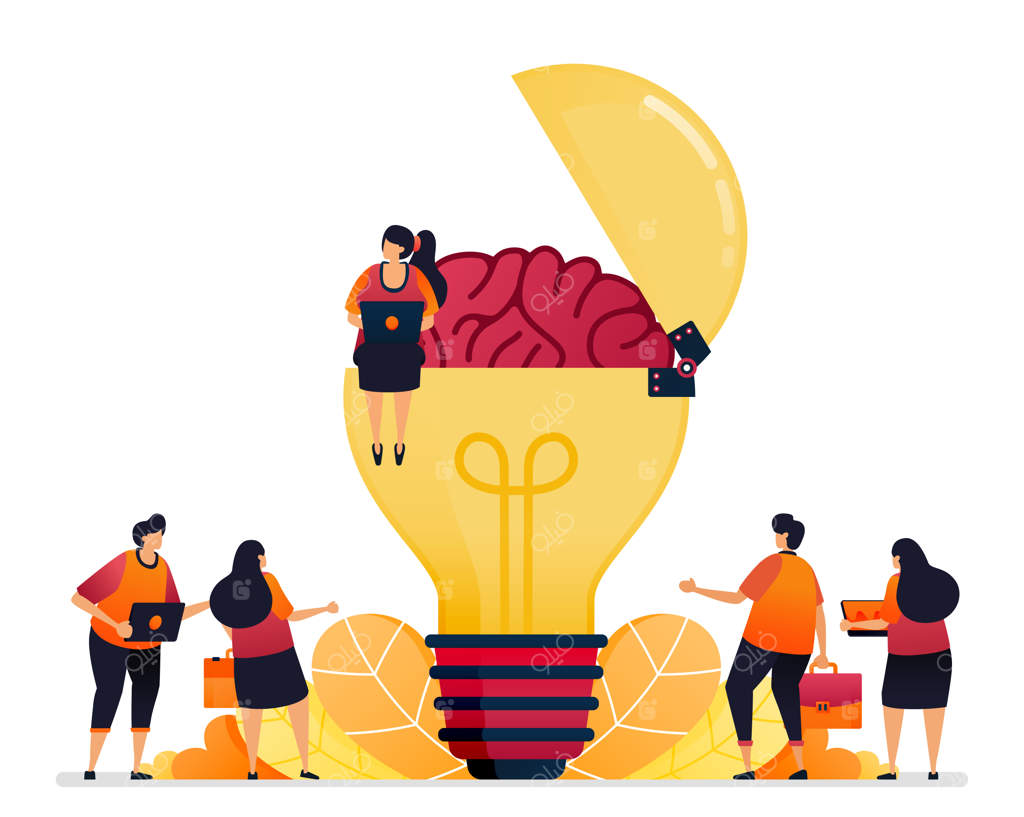 تصویری از جستجوی ایده‌ها و راه‌حل‌ها؛ ذهن خلاق و الهام‌بخش شما