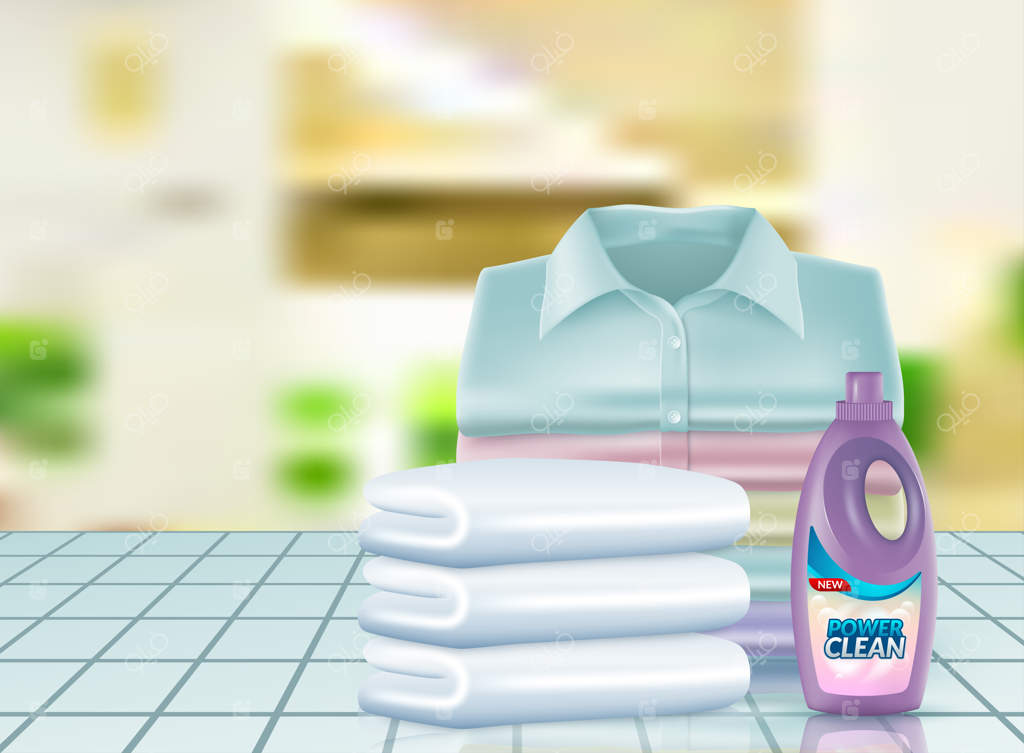 تبلیغ واقع‌گرایانه پودر لباسشویی