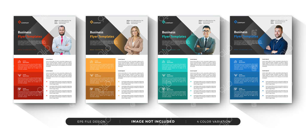 مجموعه قالب بروشور کسب و کار شرکتی