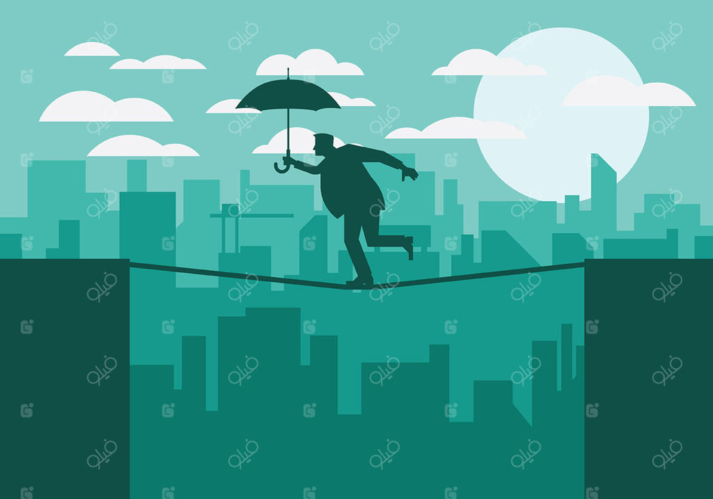 پس‌زمینه وکتور بندبازی