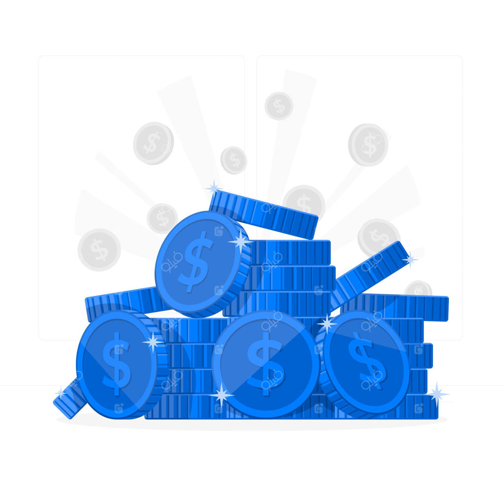 تصویرسازی مفهومی سکه‌ها