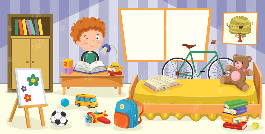 خوش‌گذرانی کودکان در اتاق