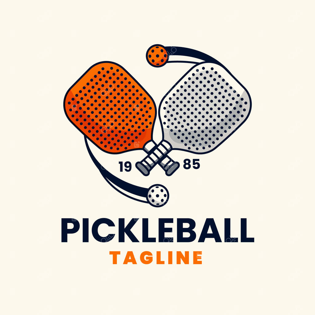 قالب لوگوی پیکل‌بال