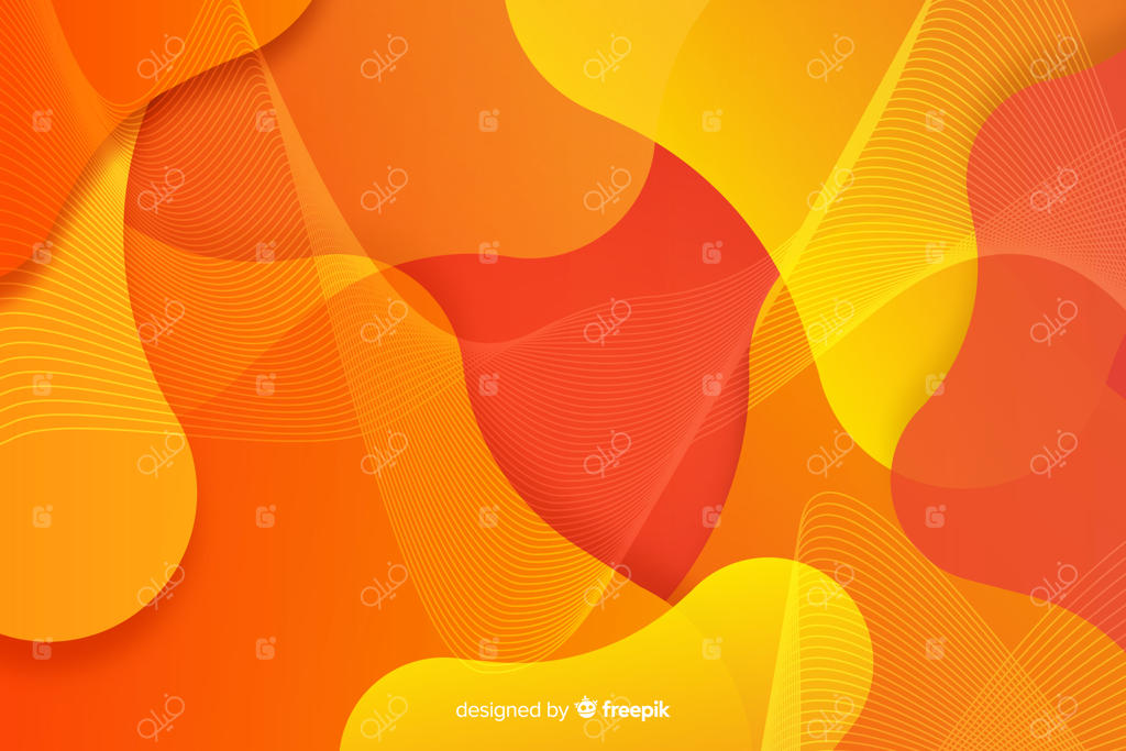 پس‌زمینه اشکال سیال و رنگارنگ انتزاعی