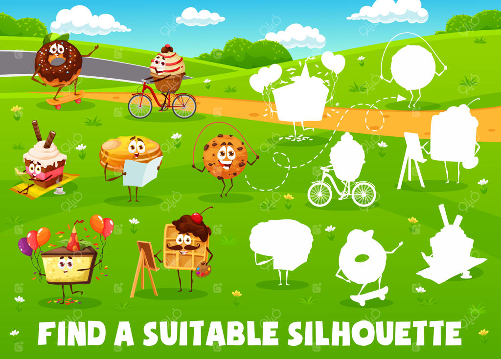 یافتن سایه‌نمای مناسب دسرهای کارتونی